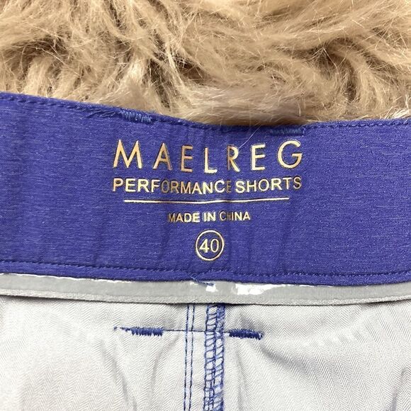 Maelreg Men’s Proflex Royal Blue Active Golf Casual Shorts Quick-dry - Picture 4 of 15